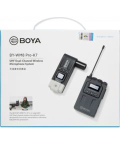 Boya wireless microphone BY-WM8 Pro-K7 UHF Wireless