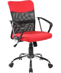 Darba krēsls DARIUS sarkans/melns