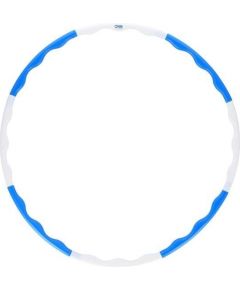 Hula Hoop One Fitness HHP090 Blue-White, 0,4kg, 90cm Vingrošanas riņķi