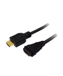 LOGILINK - Cable HDMI - HDMI 1.4 male / female, version Gold, lenght 3m