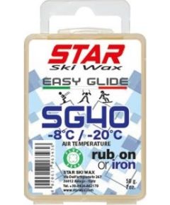 Star Ski Wax SG40 -8/-20°C Easy Glide Wax 50g / -8... -20 °C