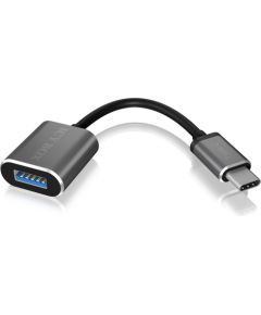 Raidsonic KAB Adapter ICY BOX USB-A > USB-C Grey