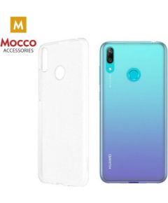 Mocco Ultra Back Case 1 mm Aizmugurējais Silikona Apvalks Priekš Huawei Y6 (2019) / Huawei Y6 Prime (2019) Caurspīdīgs