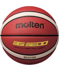 Баскетбольный мяч для тренировок MOLTEN B5G3200 синт. кожа размер 5