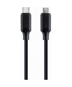 Gembird USB Type-C Male - Micro USB Male 1.5m Black