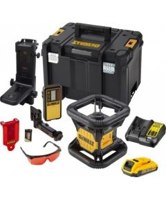 DeWalt  DCK374D1R-QW pašlīmeņojošs rotējošais lāzera līmeņrādis - sarkans