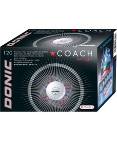 Table tennis ball DONIC P40+ Coach 1star 120pcs White