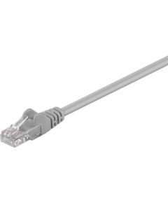 Goobay 68362 CAT 5e patch cable, U/UTP, grey, 20 m