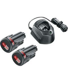 Bosch Starter Set PBA12V 2x1,5Ah Akumulatori un lādētājs