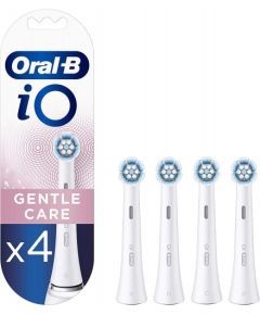 Oral-B Toothbrush Replacement Heads iO Gentle Clean Heads, For adults, Number of brush heads included 4, White