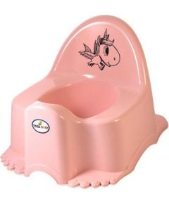 Bērnu podiņš ECO UNICORN light pink TegaBaby JD-001-104