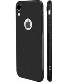 GreenGo Apple iPhone XR (6,1") Carbon Matt Case Black