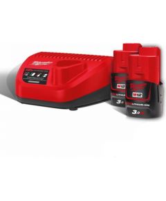 Milwaukee M12 NRG-302 Akumulators un lādētājs komplekts