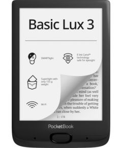 PocketBook Basic Lux 3 Ink Black 6" 8GB e-Reader