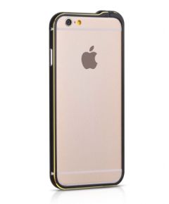 Apple iPhone 6  Metal Bumper HI-T026 black HOCO (Ir veikalā)