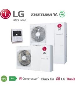 LG gaiss-ūdens siltumsūknis HM163M .U33 Therma V Monobloc 3-fāžu 16,0 kW R32