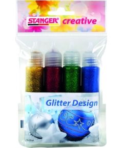 STANGER Gliter Design, Set 4x25 ml, 960032