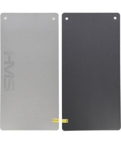 Fitnness Mat HMS Premium MFK07 Light Grey-Black, 120x60cm, EVA 15mm