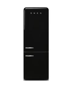 SMEG FAB38RBL5 50's Style Ledusskapis Black 205cm