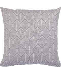 Pillow RETRO 45x45cm, grey leaf
