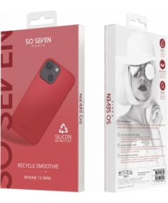 Apple iPhone 13 Pro Smoothie Silicone Cover By So Seven Red