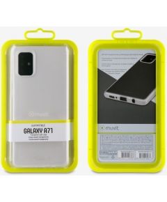 Samsung Galaxy A71 Crystal Soft Cover By Muvit Transparent