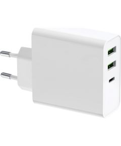 Platinet charger USB/USB-C 65W (PLCUPD65W)