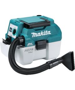 Makita DVC750LZ Akumulatora putekļu sūcējs 18V Li ion; HEPA