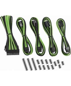 CableMod 8+6 Series Classic ModMesh Sleeved Cable Extension Kit Green