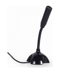 (Ir veikalā) Gembird USB Desktop Microphone Black