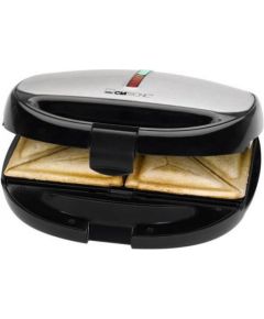 Clatronic ST/WA 3670 sandwich maker 800 W Black,Stainless steel