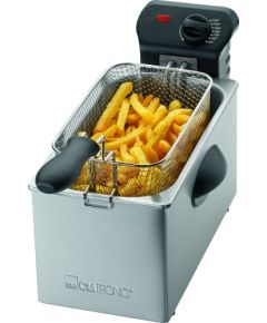 Clatronic FR 3587 Deep fryer 3 L Single Black,Stainless steel Stand-alone 2000 W