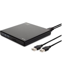 SAVIO AK-43 optical disc / External Slim drive DVD±R/RW CD±R/RW Black