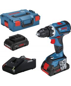 Bosch Cordless drill GSR 18V-55, 2x4.0Ah ProCORE18V, GAL 18V-40, 0-450 / 0-1.750 min.-1