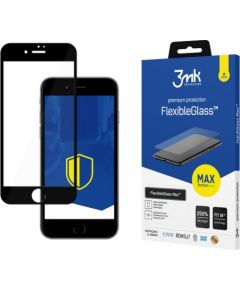 3MK  Apple iPhone 7/8/SE 2020 Black - 3mk FlexibleGlass Max™