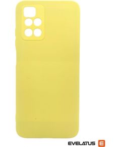 Evelatus  Xiaomi Redmi 10 Silicone case with Bottom Yellow