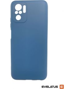 Evelatus  Xiaomi Note 10/Note 10S Silicone case with Bottom Navy Blue