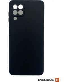 Evelatus  Samsung galaxy A22 4G Silicone case wih bottom Black