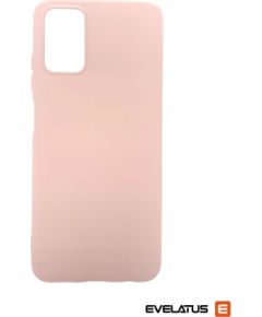 Evelatus  Samsung Galaxy A03s Silicone case with bottom Beige