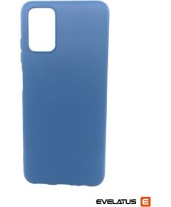 Evelatus  Samsung Galaxy A03s Silicone case with bottom Midnight Blue