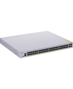 Cisco CBS250-48P-4X-EU network switch Managed L2/L3 Gigabit Ethernet (10/100/1000) Silver