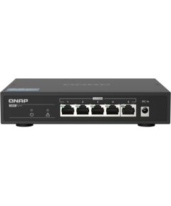 QNAP QSW-1105-5T network switch Unmanaged Gigabit Ethernet (10/100/1000) Black