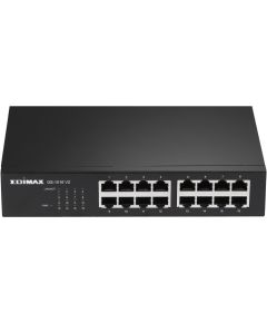 Edimax GS-1016 V2 network switch Managed Gigabit Ethernet (10/100/1000) Black