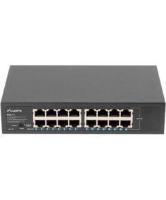 Lanberg Switch RSGE-16 Rack 10"/19"  (16-port 1Gb)