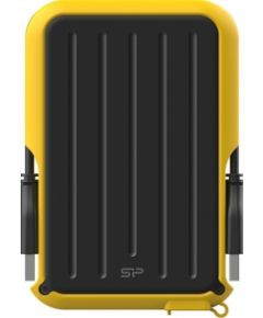 Silicon Power A66 external hard drive 4000 GB Black, Yellow