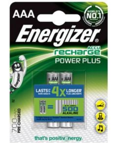 Energizer AAA/HR03, 700 mAh, Rechargeable Accu Power Plus Ni-MH, 2 pc(s)