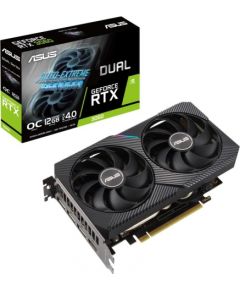 Graphics Card|ASUS|NVIDIA GeForce RTX 3060|12 GB|192 bit|PCIE 4.0 16x|GDDR6|GPU 1837 MHz|1xHDMI|3xDisplayPort|DUAL-RTX3060-O12G-V2