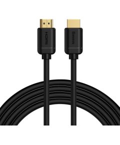 Baseus 2x HDMI 2.0 4K 60Hz Cable, 3D, HDR, 18Gbps, 3m (black)