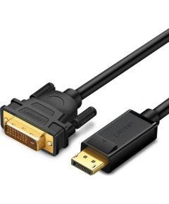 DisplayPort to DVI Cable UGREEN DP103, FullHD, unidirectional, 2m (black)