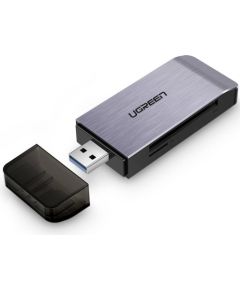 UGREEN USB Adapter 4 in1 card reader SD + microSD (silver)